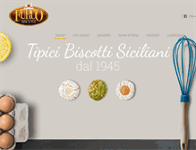 Tablet Screenshot of furcobiscotti.it